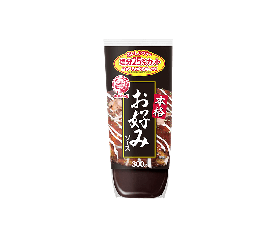 'BULL-DOG' VEGETABLE & FRUIT SAUCE "HONKAKU OKONOMI SAUCE" 300g
