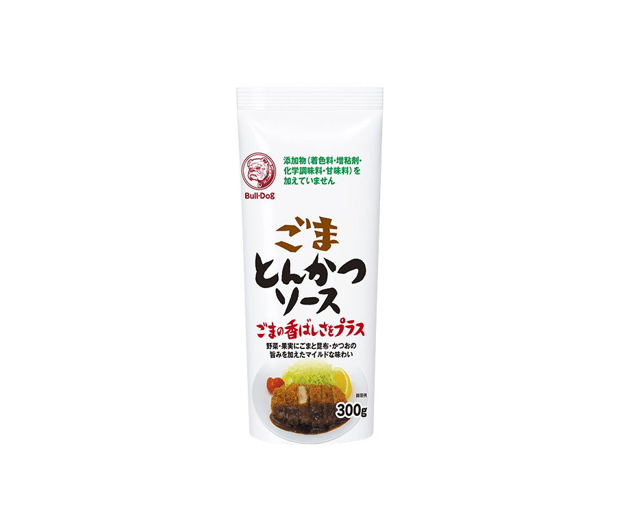 BULL-DOG TONKATSU SAUCE WITH SESAME "GOMATON" 300g