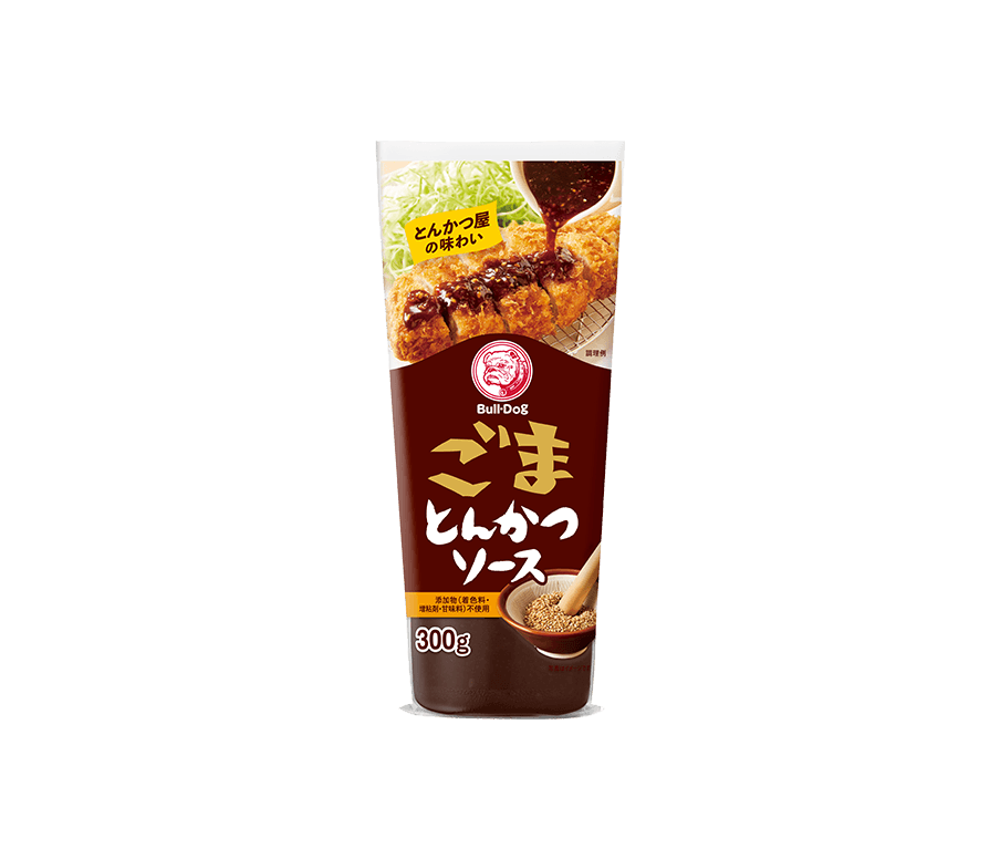 BULL-DOG TONKATSU SAUCE WITH SESAME "GOMATON" 300g