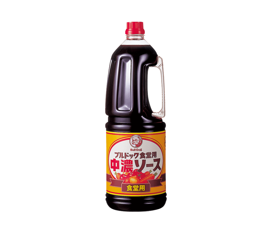 'BULL-DOG' VEGETABLE & FRUIT SAUCE SEMI-SWEET FOR RESTAURANT USE 1.8ℓ