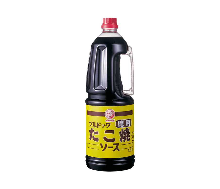 'BULL-DOG' VEGETABLE & FRUIT SAUCE FOR TAKOYAKI "TOKUYO" 1.8ℓ