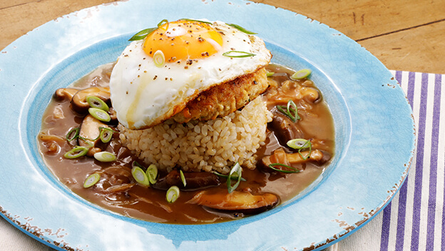 HAWAIIAN TOFU LOCO MOCO